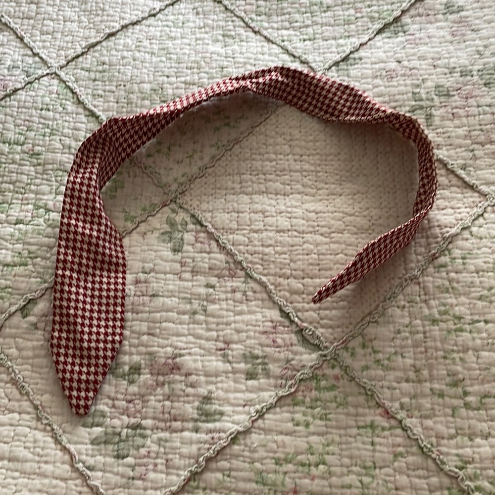 Houndstooth headband